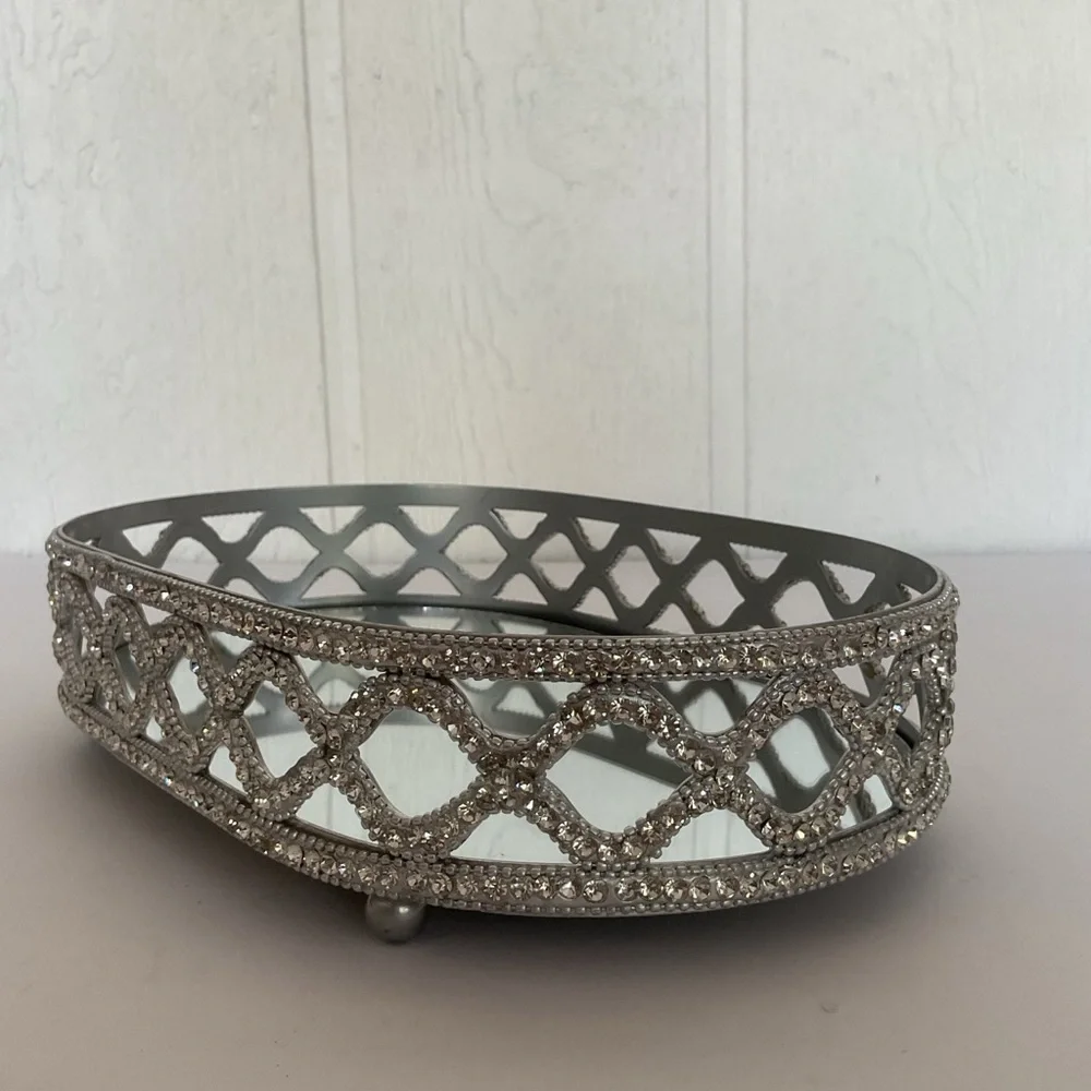 Nanette Lepore Crystal Glam Vanity Tray